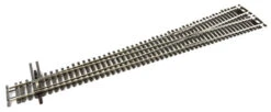Shinohara Track 669-105 HO Scale Code 100 #8 Turnout Left Hand