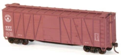 Accurail 41081 HO Scale 40' Outside Braced Boxcar Kit Maine Central MEC - NOS