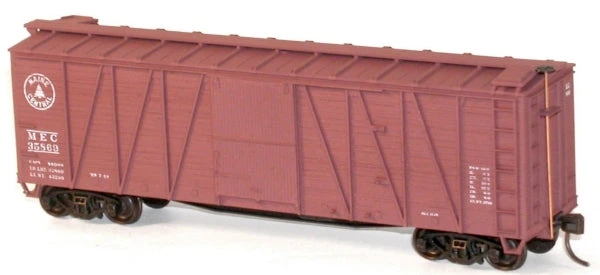 Accurail 41081 HO Scale 40' Outside Braced Boxcar Kit Maine Central MEC - NOS 1 Accurail 41081 HO Scale 40' Outside Braced Boxcar Kit Maine Central MEC - NOS