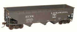 Accurail 75534 HO Scale AAR 70 Ton Offset 3 Bay Hopper Kit 2 Pack D&LW - NOS