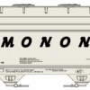 Accurail 81511 HO Scale ACF Covered Hopper Kit Monon MON 52087