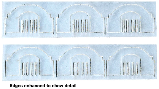 American Model Builders 385 HO Scale Reinforcement Dividers For Branchine Heavyweights 6 Pack 1 American Model Builders 385 HO Scale Reinforcement Dividers For Branchine Heavyweights 6 Pack