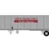 Athearn 16072 HO Scale 40' Fruehauf Z-Van Reefer Trailer Rock Island RIZ 507586
