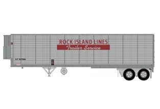 Athearn 16072 HO Scale 40' Fruehauf Z-Van Reefer Trailer Rock Island RIZ 507586 1 Athearn 16072 HO Scale 40' Fruehauf Z-Van Reefer Trailer Rock Island RIZ 507586