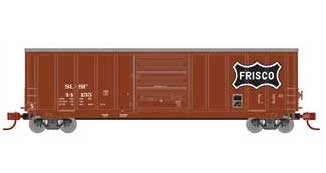 Athearn 2284 N Scale 50' PS 5277 Boxcar Frisco SLSF 44155 1 Athearn 2284 N Scale 50' PS 5277 Boxcar Frisco SLSF 44155