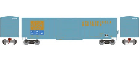 Athearn 22970 N Scale 50' SIECO Boxcar Atlantic And Western ATW 557049 2 Athearn 22970 N Scale 50' SIECO Boxcar Atlantic And Western ATW 557049 - Image 2