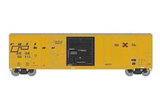 Athearn 24587 N Scale 50' FMC Combo Door Boxcar "Late" Railbox ABOX 50113 1 Athearn 24587 N Scale 50' FMC Combo Door Boxcar "Late" Railbox ABOX 50113