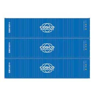 Athearn 27040 HO Scale 40' High Cube Container Cosco Shipping 3 Pack 1 Athearn 27040 HO Scale 40' High Cube Container Cosco Shipping 3 Pack