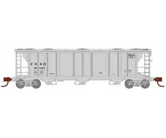 Athearn 28351 N Scale PS-2 2893 Covered Hopper Burlington CB&Q 85025 1 Athearn 28351 N Scale PS-2 2893 Covered Hopper Burlington CB&Q 85025