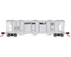 Athearn 28363 N Scale PS-2 2893 Covered Hopper Cotton Belt SSW 76122
