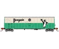 Athearn 3871 N Scale 50' NACC Boxcar Penguin Ginger Ale NADX 7001
