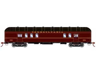 Athearn 73029 HO Scale Arch Roof Passenger RPO Car Pennsylvania PRR 391 1 Athearn 73029 HO Scale Arch Roof Passenger RPO Car Pennsylvania PRR 391