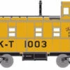 Athearn 74022 HO Scale Cupola Caboose M-K-T 1017 - NOS