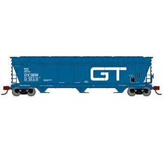 Athearn 8486 N Scale ACF 46003 Bay Covered Hopper GTW 138190 1 Athearn 8486 N Scale ACF 46003 Bay Covered Hopper GTW 138190