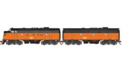 Athearn Genesis G19551 HO Scale F7A/F7B Bessemer & Lake Erie B&LE 727A/721B DCC Sound DCC Sound