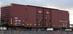 Athearn Genesis G26876 HO Scale 60' Texarkana XB-172 Boxcar CN GTW Brown 2 Pack