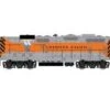 Athearn Genesis G82615 HO Scale EMD GP7 Western Pacific WP 711