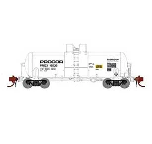 Athearn Genesis GN15323 N Scale 13,000 Gallon Acid Tank Car Procor "White" PROX 16526 1 Athearn Genesis GN15323 N Scale 13,000 Gallon Acid Tank Car Procor "White" PROX 16526