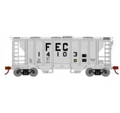 Athearn HO Scale 15418 PS-2 2003 Covered Hopper Florida East Coast FEC 14103