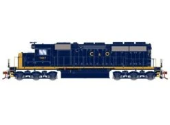 Athearn RTR 73640 HO Scale EMD SD40 Chesapeake & Ohio C&O 7457 DC