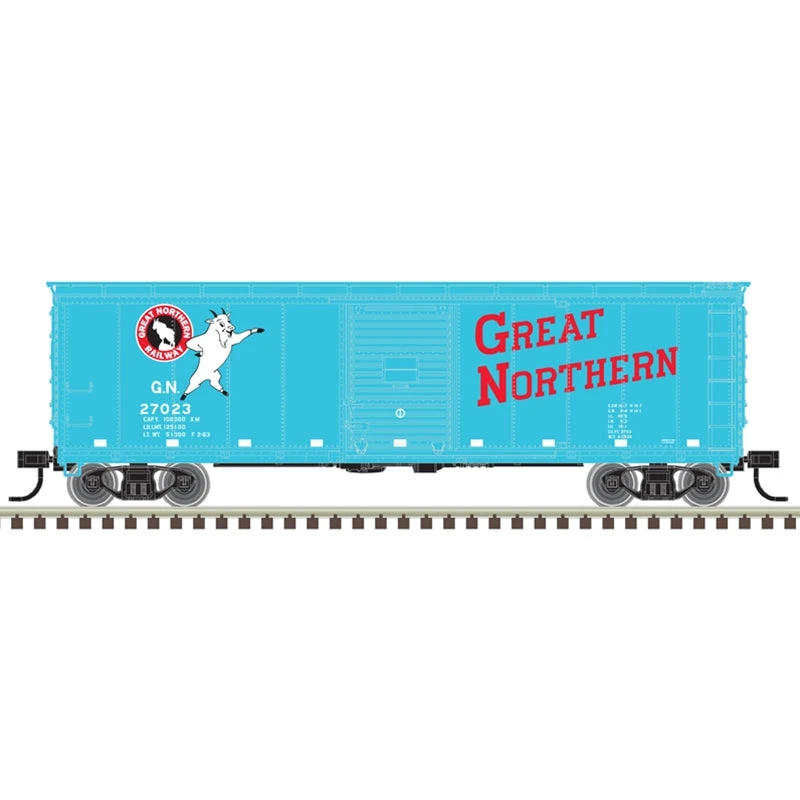 Atlas 50006403 N Scale USRA Steel Rebuilt Boxcar Great Northern GN 27286 1 Atlas 50006403 N Scale USRA Steel Rebuilt Boxcar Great Northern GN 27286