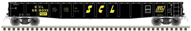 Atlas 50006415 N Scale ACF 70 Ton 52' Gondola Seaboard Coast Line SCL 698038 1 Atlas 50006415 N Scale ACF 70 Ton 52' Gondola Seaboard Coast Line SCL 698038