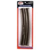 Atlas 536 HO Scale Code 83 24" Radius Curve Track (6-Pack)