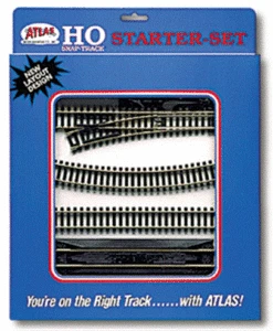 Atlas 88 HO Scale Code 100 Track Starter Set (18 Pieces)