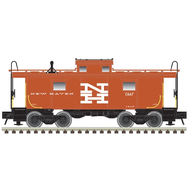Atlas Master 50006321 N Scale NE-6 Caboose New Haven "Alpert Scheme" NH 667 1 Atlas Master 50006321 N Scale NE-6 Caboose New Haven "Alpert Scheme" NH 667