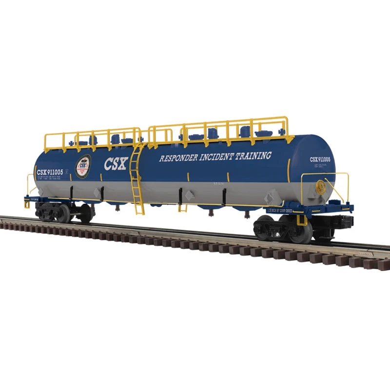 Atlas O Premier 3001290 O Scale 20,000 Gallon 4 Compartment Tank Car CSX Responder Incident Training 1 Atlas O Premier 3001290 O Scale 20,000 Gallon 4 Compartment Tank Car CSX Responder Incident Training