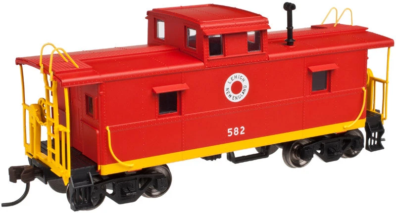 Atlas Trainman 20003024 HO Scale Center Cupola Steel CabooseLehigh New England L&NE 582 - NOS 1 Atlas Trainman 20003024 HO Scale Center Cupola Steel CabooseLehigh New England L&NE 582 - NOS
