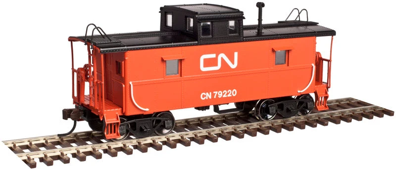 Atlas Trainman 20003673 HO Scale Center Cupola Steel Caboose Canadian National CN 79220 - NOS 1 Atlas Trainman 20003673 HO Scale Center Cupola Steel Caboose Canadian National CN 79220 - NOS
