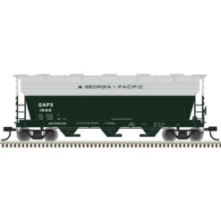 Atlas Trainman 20006503 HO Scale ACF 3560 Covered Hopper Georgia Pacific GAPX 1001