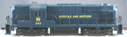 Atlas (Yellow Box) 7092 HO Scale ALCo RS-11 Diesel Norfolk & Western N&W 345 With KATO Drive - USED