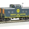 Bachmann 16813 HO Scale Northeastern Caboose Norfolk & Western (Blue) N&W 500836 - NOS