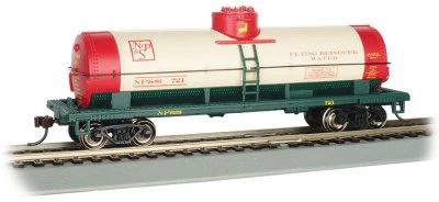 Bachmann 17801 HO Scale Tank Car Christmas Reindeer Water NP&S 721 1 Bachmann 17801 HO Scale Tank Car Christmas Reindeer Water NP&S 721