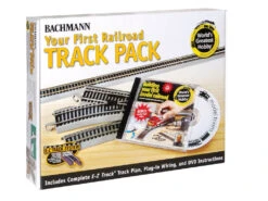 Bachmann 44596 HO Scale E-Z Track World's Greatest Hobby Track Pack