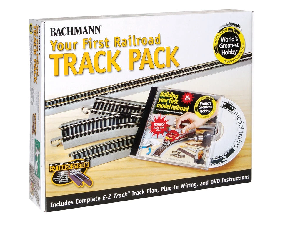 Bachmann 44596 HO Scale E-Z Track World's Greatest Hobby Track Pack 1 Bachmann 44596 HO Scale E-Z Track World's Greatest Hobby Track Pack