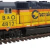 Bachmann 61105 HO Scale EMD GP89-2 Diesel Chessie System C&O 4812 With DCC - NOS