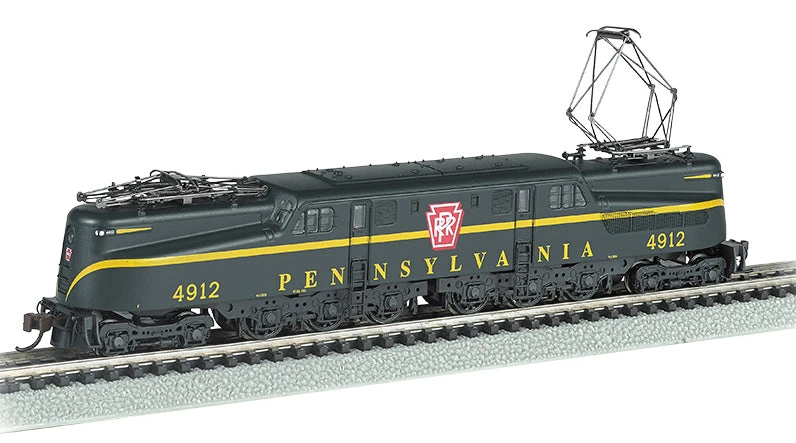 Bachmann 65251 N Scale GG1 Pennsylvania Railroad Brunswick Green PRR 4912 1 Bachmann 65251 N Scale GG1 Pennsylvania Railroad Brunswick Green PRR 4912