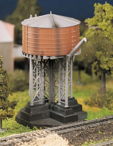 Bachmann Plasticville 45978O Gauge Water Tower Kit 1 Bachmann Plasticville 45978O Gauge Water Tower Kit