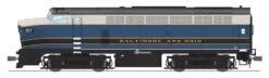 BLI 8274 HO Scale Baldwin RF-16 A Unit Sharkknose Diesel Baltimore & Ohio B&O 857A - Stealth