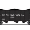 BLI (Broadway Limited Imports) 7147 N Scale H2a 3 Bay Hopper Pennsylvania PRR 2 Pack B