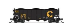BLI (Broadway Limited Imports) 7155 N Scale 3 Bay Hopper Chessie System C&O 2 Pack B