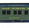 Branchline Trains 5426 HO Scale PS 14 Section Sleeper Car Kit C&NW "Shore Wood" - NOS