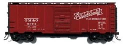 Branchline Trains 8028 HO Scale 40' AAR Boxcar Kit Gulf Mobile Ohio GM&O - NOS