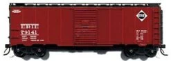 Branchline Trains 8031 HO Scale 40' AAR Boxcar Kit Erie #'s Vary - NOS