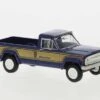 Brekina 19812 HO Scale 1967 Jeep Gladiator Blue And Gold