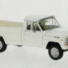 Brekina 19815 HO Scale 1964 Jeep Gladiator A Pickup Truck - White