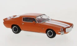 Brekina 19910 HO Scale 1976 Chevrolet Z28 Camaro Orange